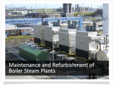 Maintenance and Refurbishment of Boiler Steam Plants